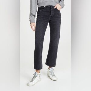 Agolde Ripley Cropped Straight Jeans